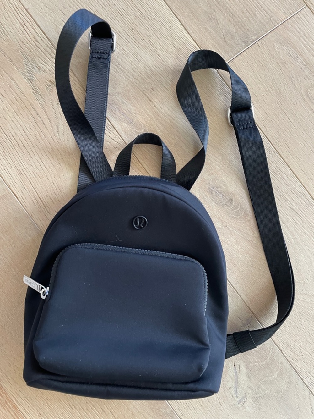 lululemon athletica Black Mini Everyday Backpack NWOT